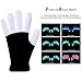 Hpory LED Gloves Light Up Gloves, Finger Light Gloves for Kids, Flashing Light Gloves 6 Modes for Halloween, Christmas, Birthday Party