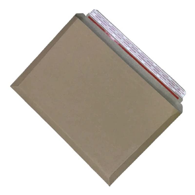 50 Pack C4L Cardboard Envelopes - 249 X 349 mm Expandable Peel & Seal Letter Envelopes for Postal - Rip & Strip Open Card Mailers for Royal Mail Large Letter Posting (PIP)