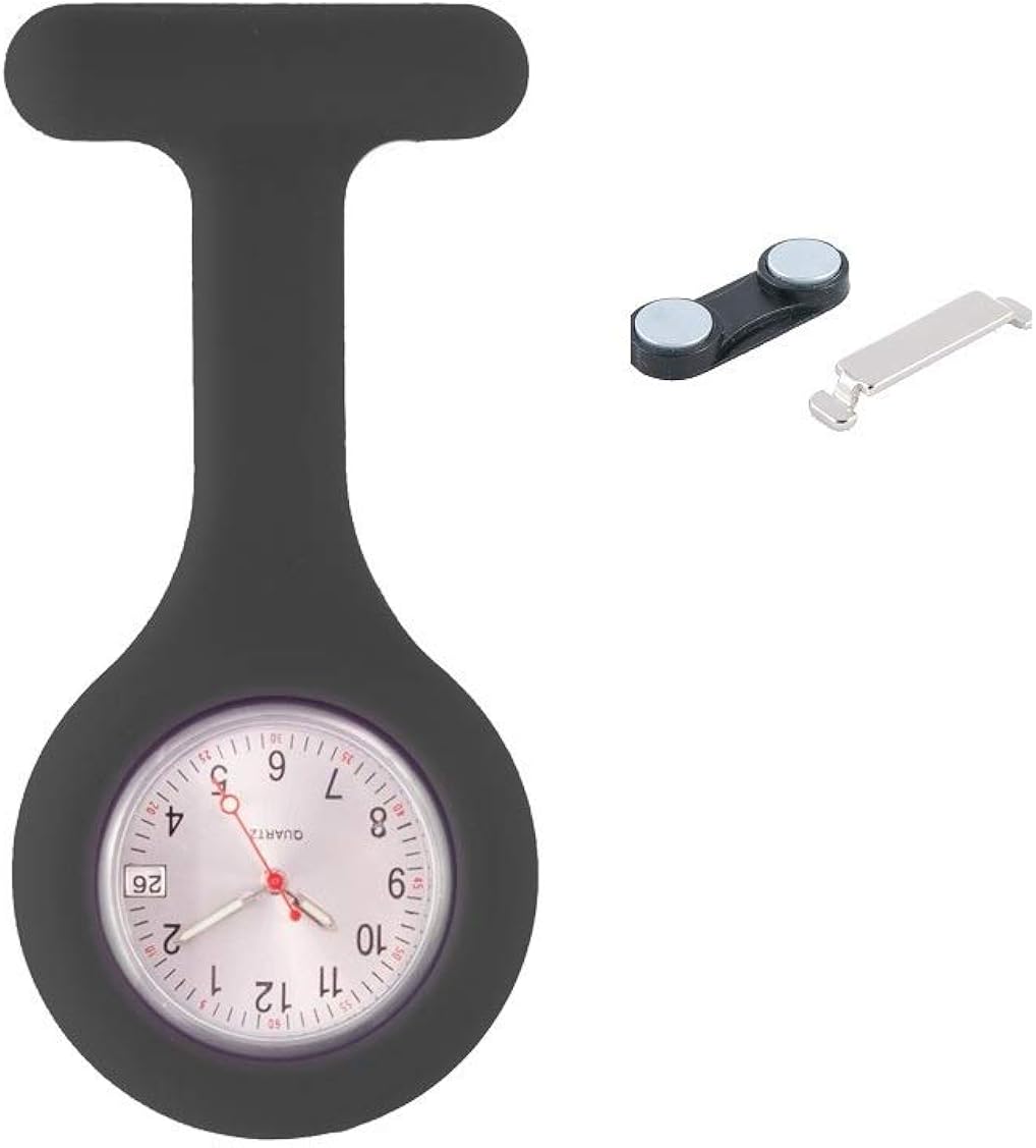 Hospitrix Nurses Fob Watch Silicone Personalized Laser Engraving with
