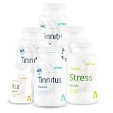 Arches Tinnitus Combo Pack - Now with Ginkgo Max 26/7 - Natural Tinnitus Treatment for Relief From Ringing Ears - 6 Bottles - 90 Day Supply