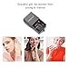 Magnetic Therapy Bracelet for Women 4 Element Stainless Steel Health Wristband Silver and Rose Gold Adjustable for Arthritis and Carpal Tunnel Pain Relief with 3000 Gauss Magnets for Health Care