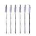 100 Pack Mascara Wands Disposable Eyelash Brushes for Eye Lash Extensions Makeup Brush Applicators One-off Use Cosmetic Tool (Light Purple, 100)