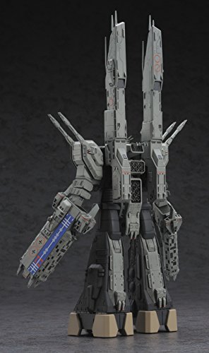 1/4000 SDF-1 Macross ship The forced attack type Theater edition Plastic model.