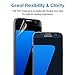 JETech Screen Protector for Samsung Galaxy S7, TPE Ultra HD Film, Full Screen Coverage, 2-Pack