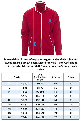 sweatshirt jacke mit kragen