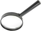 Mercury Handheld Magnifying Glass 6x Magnification Black 65mm Lens view 7