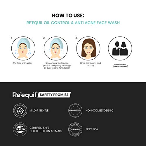 reequil anti acne face wash