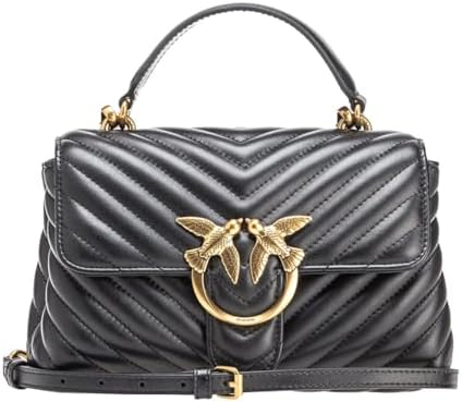 Pinko Women's Love Mini Puff Cl Sheep Nappa Bag, One Size