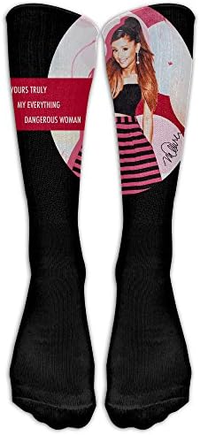 Men&amp;Women Singer Ariana Grande Dangerous Woman Cotton Crew Sock