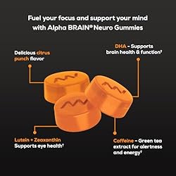ONNIT Alpha Brain Neuro Focus Gummies - Vegan