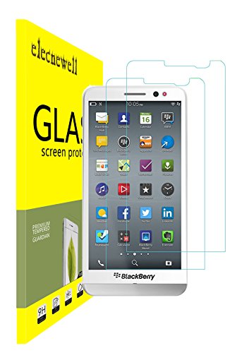 [2 Pack] Blackberry Z30 Screen Protector, NEWELL 0.26mm Premium Tempered Glass Screen Protector for Blackberry Z30 Bubble-free Anti-Scratch Anti-Fingerprint Guard Cover