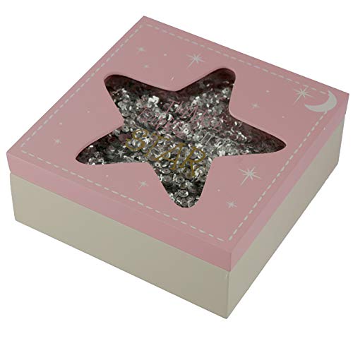 Puckator Baby Girl Keepsake Box - Twinkle Twinkle Star