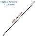42.5-Inch ABBREE SMA-Male VHF UHF Dual Band 144/430Mhz Foldable Tactical Antenna for Yaesu FT-70DR,FT-2DR,FT-270R TYT Wouxun Ham Two Way Radio