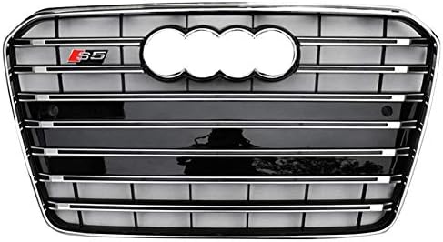 Xinshuo ABS Honeycomb Type Mesh Front Radiator Grille for RS5 Style A5/S5 2012-2016
