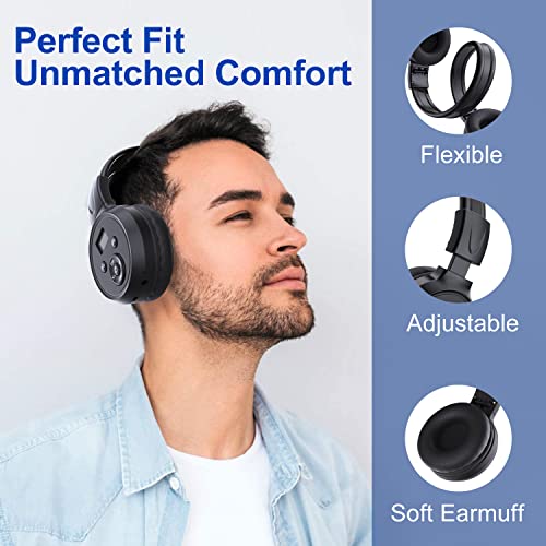 Rechargeable Portable Personal FM Radio Headphones with Best