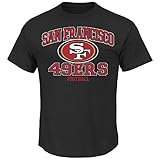 NFL San Francisco 49ers Men's Greatness Tee, Black, X-Large