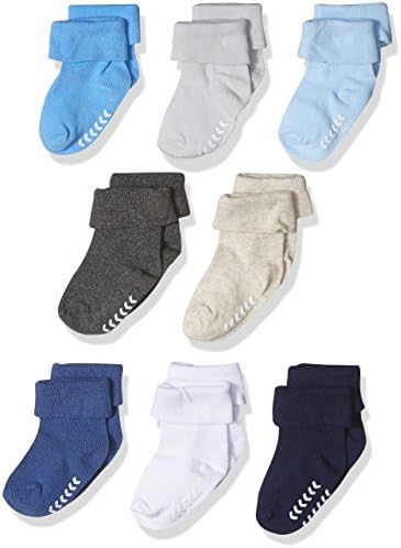 Hudson BabyBaby Girls' Cotton Rich Newborn and Terry Socks