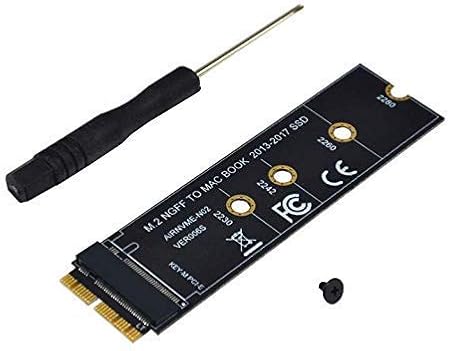 M 2 Nvme Ssd Convert Adapter For Upgraded Macbook Air Amazon Co Uk Electronics
