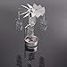 Hacloser Rotary Candle Spinning Tealight Metal Tea light Holder Carousel Party Decor Xmas Gifts (05 Owl)