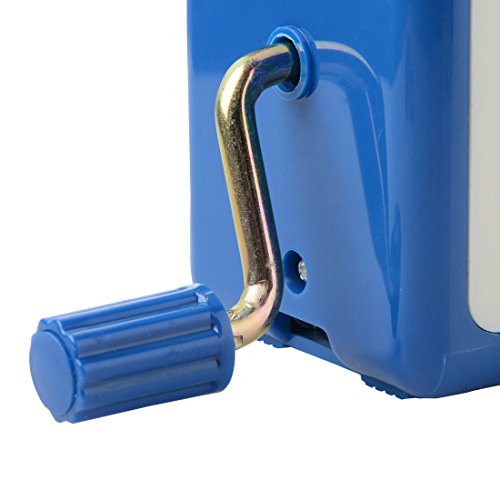 Tool Parts Swift Yarn Fiber Winder Hand-Operated Yarn Wool Winder Holder String Ball Thread Skein Household Blue Machine Tool