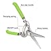 WORKPRO 2-Piece Pruning Shears Set, 8″ Bypass Garden Shears and 8” Handing Pruner with Steel Straight Bladethumb 1