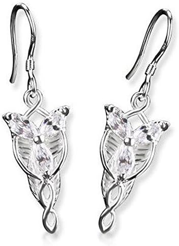 Picama Arwen Evenstar Sterling Silver Earrings Lord of the Rings Necklace LOTR Women Earrings