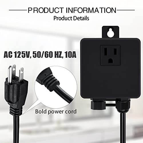 SINKINGDOM Garbage Disposal SinkTop Air Switch Kit with Long Button