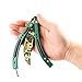 Butterfly Training Knife,Jeslon New CS GO Counter Strike claw Karambit Knife practice folding Knife dull blade no edge tool (Camouflage-green)