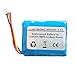 STARNOVO 400mAh 3.7V Replacement Battery for Logitech H800 H820e Wireless Headsets, 533-000095