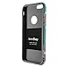 AnnBay iPhone 6 Plus /6s Plus Case 5.5 Inch,High Impact Hard Hybrid Dual Layer Heavy Duty Case Armor Cover with Totem Flower Pattern - Gray