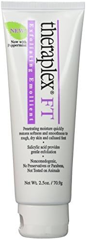 Theraplex Exfoliating Emollient Cream, Peppermint, 2.5 Ounce by Theraplex