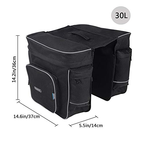 Bicycle Rear Seat Carrier Bag Rack Trunk Bags Bike Commuter Bag (Type6)