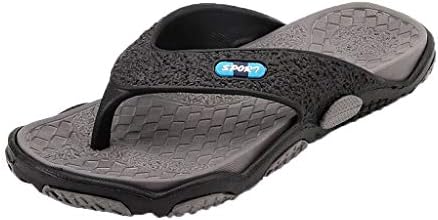 Bathroom Flip Flops Sale Open Toe Slippers Fashion Beach Shoes Massage Slippers for Men/Boys by Kinlene