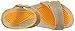 Dansko Women's Kami Dress Sandal, Mocha/Citrus Suede, 40 EU/9.5-10 M US