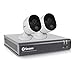 Swann SWDVK-445802-US Super HD 2 x 1080P Expandable Surveillance Security System DVR Kit, 4 Channel 1TB DVR, White