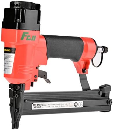 Wakrays Double Spring Carpenter Clipped Head Air Nail Gun Nailer Straight&amp;U-shape Nails