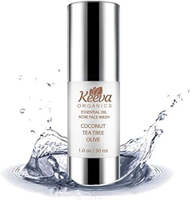 5 In 1 100 Pure Essential Oil Clarifying Acne Face Wash By Keeva Organics Tea