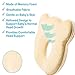 Newborn Baby Head Shaping Pillow, Prevents & Corrects Flat Head Syndrome | Supports Healthy Neck and Spine Development | Breathable Memory Foam Pillow with a Washable Panda Pillowcase