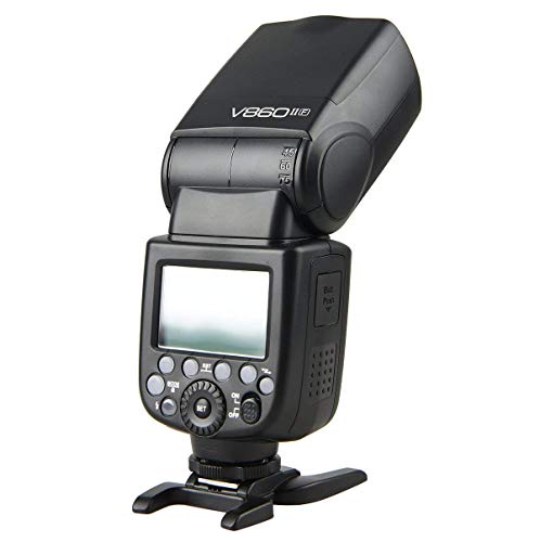 Godox V860II-F TTL Flash pour Fuji FUJIFILM Speedlite, 2.4G HSS Haute Vitesse 1/8000s Appareil Photo avec Haute Performance pour Fuji Fujifilm X-Pro2 X-T20 X-T2 X-Pro1X-T10 X-E1X-A3 X100F X100T etc - Image 4