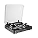 Audio-Technica AT-LP60BK Fully Automatic Belt-Drive Stereo Turntable, Black