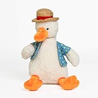 Krisphily Baby Friend Freedom Mr Duck 13" Stuffed Animal Plush Doll Toys (White)