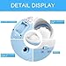 Jet Bubble Spa Massage Bowl, Vibrating Hand Bowl, for Nail Polish Remove, Dead Skin Softening and Beauty Both Hands Care