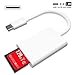 SD Card Reader Kalyuan USB Type C to SD Card Reader Compact Micro Memory Card Reader Compatible with MacBook Air/iPad Pro 2018, Pixel 3 / 3XL/2XL/ Huawei P9/10, Galaxy S8/S9 /and More USB C Devices