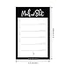 Bliss Collections Magnetic Meal Planner Notepad, 50 Sheets - Funny Weekly To Do List and Organizer for Groceries, Meal Prep, Notes and Tasks to Keep You Organized - Easy Tear-Off Sheets Writing Pad