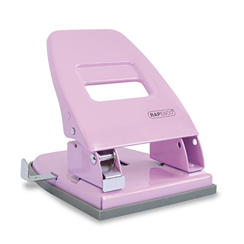 Rapesco Retro Heavy Duty 2-Hole Punch 30 Sheet (black)