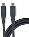 Plugable 10Gbps USB C to USB C Cable, 3.3 feet (1 Meter), 5A, USB-IF Certified, USB 3.1 Gen 2 Type-C - Driverless