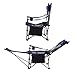 Camp Solutions Light Weight Backpacking Reclining/Lounging Camping Folding Chair with Headrest and Footrest for Outdoor Camping, RV, BBQ