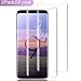 Galaxy S9 Plus Screen Protector Glass,(2-PACK-Clear)3D Curved Dot Matrix Full Screen Samsung Galaxy S9 PLUS Tempered Glass Screen Protector (6.2
