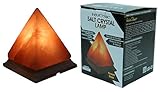 Indusclassic Pyramid Himalayan Crystal Salt Lamp Air Purifier 6~8 lbs