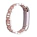 Newest Premium Replacement Accessory Metal Watch Bands Bracelet Strap for Fitbit Alta HR and Alta(No Tracker)